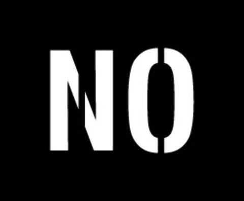 NO Stencil