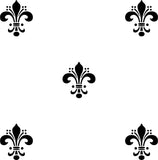 House Restoration Stencil - Late Victorian - Fleur de Lis