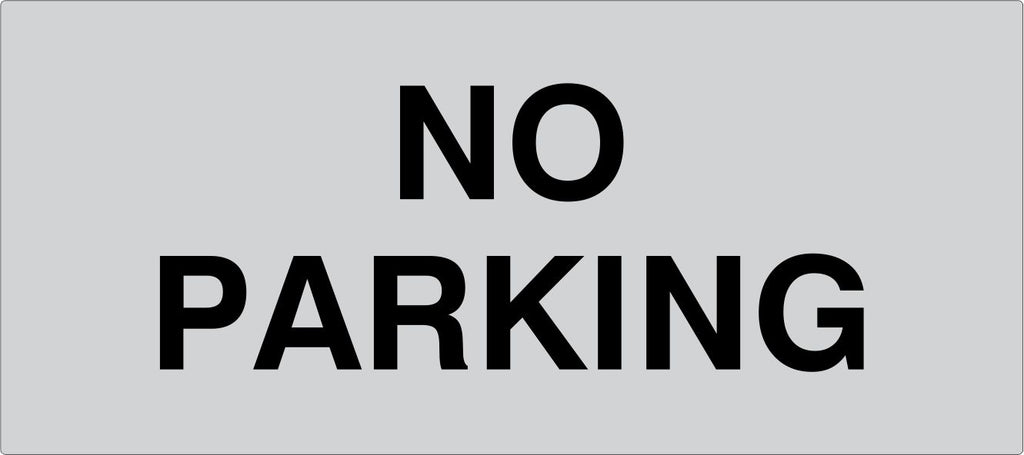 NO PARKING - Carpark Sign